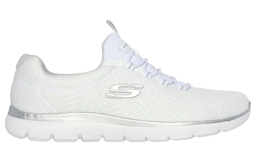 Skechers Summits – Artistry Chic Sneaker White/Silver