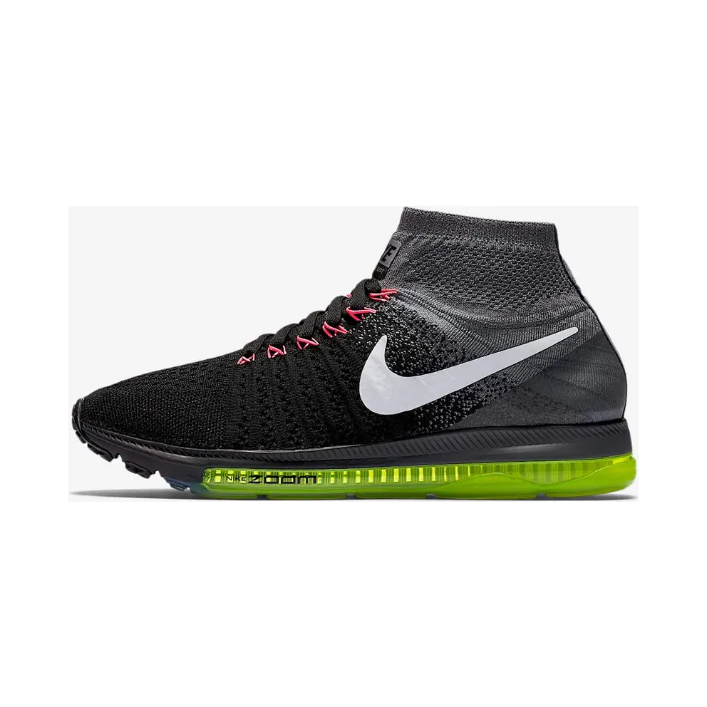 Nike Zoom All Out Flyknit Black White Volt (845361-002)