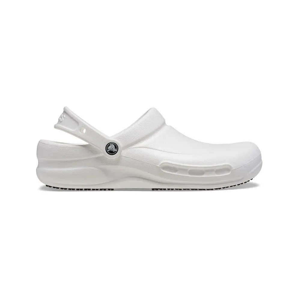 Crocs Bistro Slip Resistant Work Clog White (10075-100)