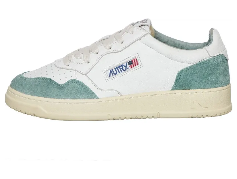 Autry Medalist Low White / Mil (AULMGS29) (2)