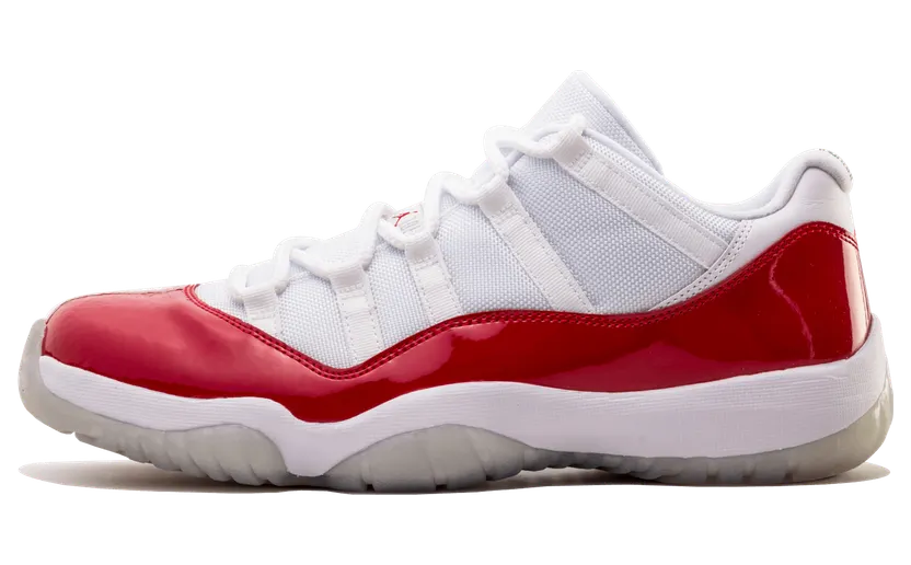 Air Jordan 11 Retro Low White Varsity Red (528895-102)