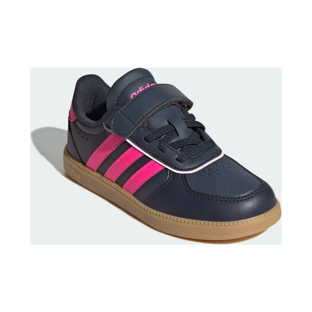 adidas Breaknet Sleek Shoes Kids “Aurora Ink / Lucid Pink / Gum” (JQ3060)