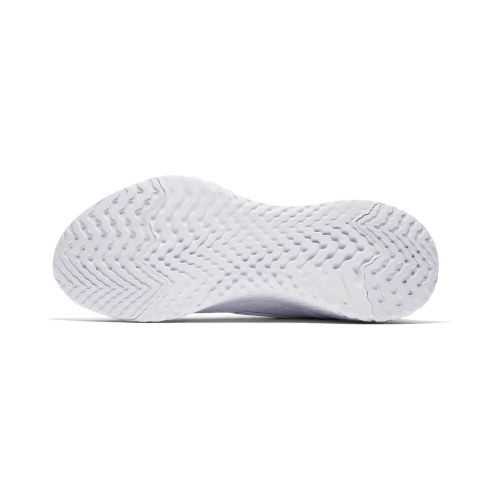 Nike Epic React Flyknit True White (W) True White/White-Pure Platinum (AQ0070-102)
