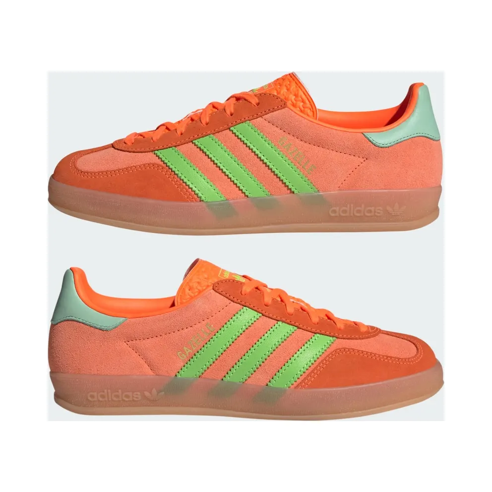 Adidas Gazelle Indoor Clear Mint / Solar Orange / Solar Green (JQ0193)