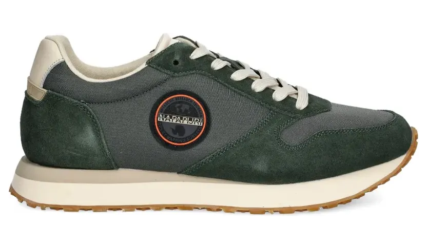 Napapijri Nova sneakers met logopatch – Groen (NP0A4IQL)