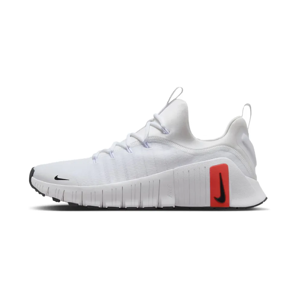 Nike Free Metcon 6 White Picante Red Pure Platinum Black (FJ7127-100)