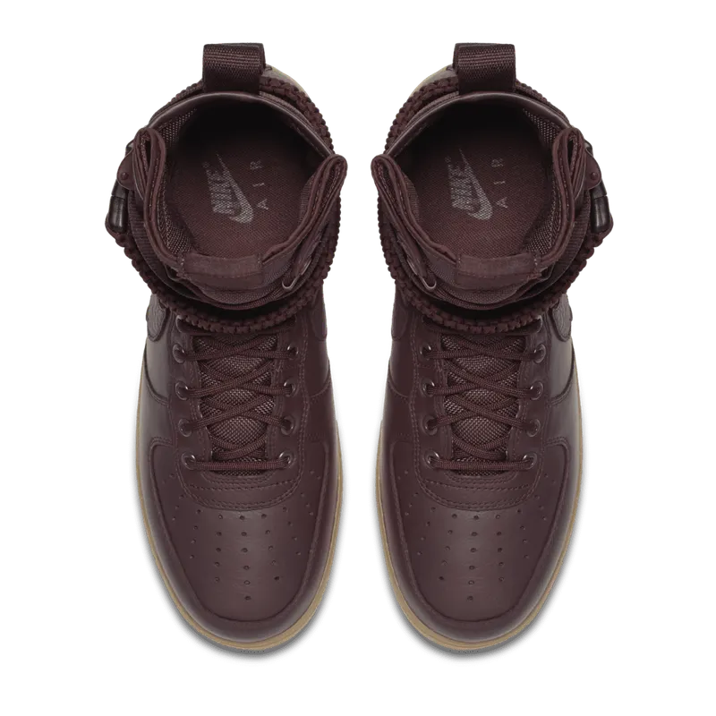 Nike SF Air Force 1 High Deep Burgundy Deep Burgundy/Deep Burgundy-Black (864024-600)