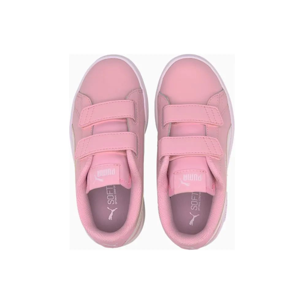 Puma Smash v2 Leather sportscchoenen Pink/White (36517324)