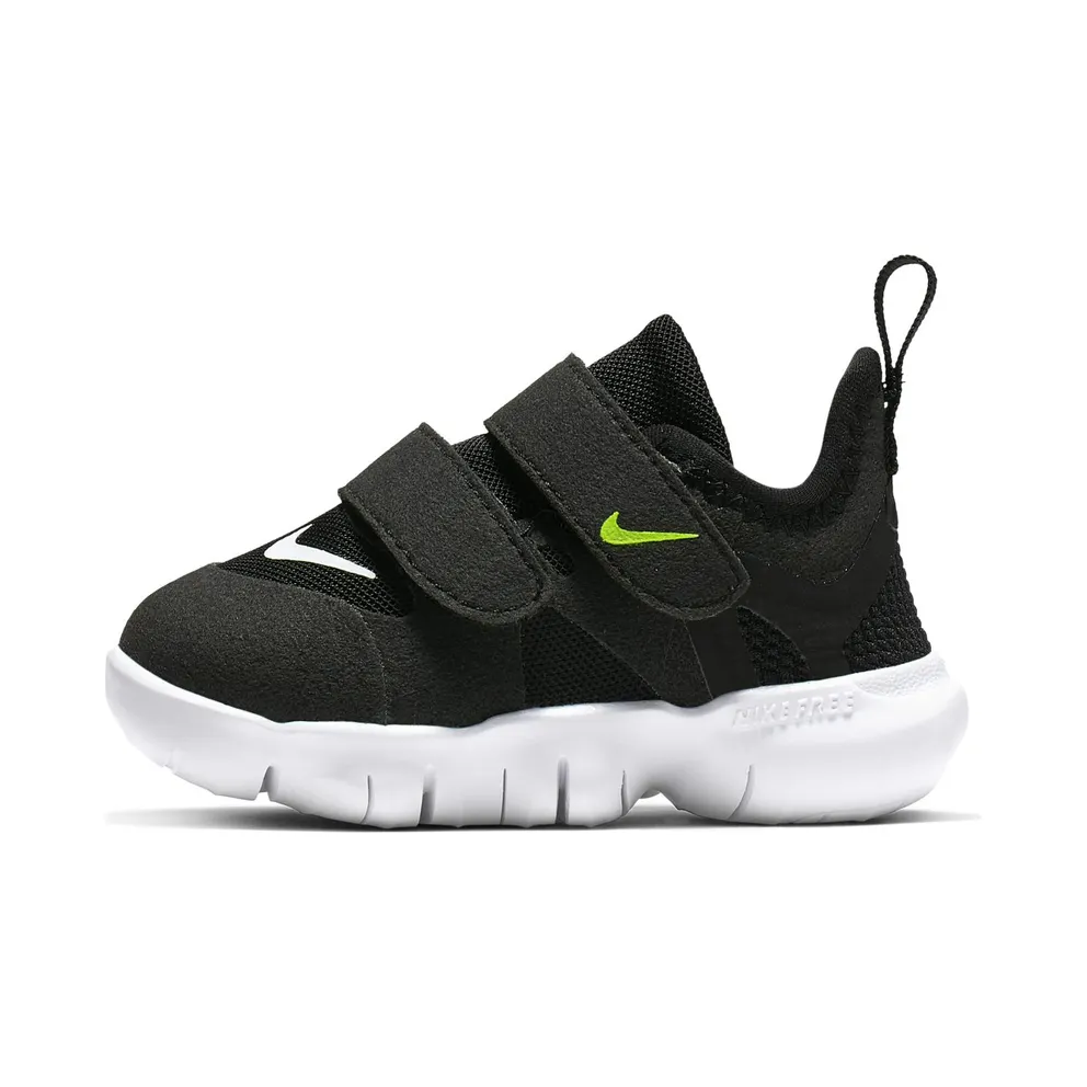 Nike Free RN 5.0 “Black / Anthracite / Volt / White” (AR4146-001)