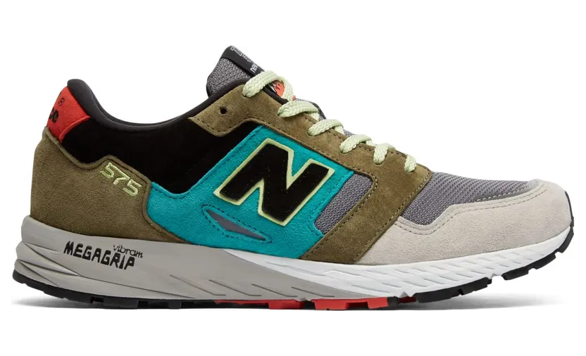 New Balance 575 Grey Green Black