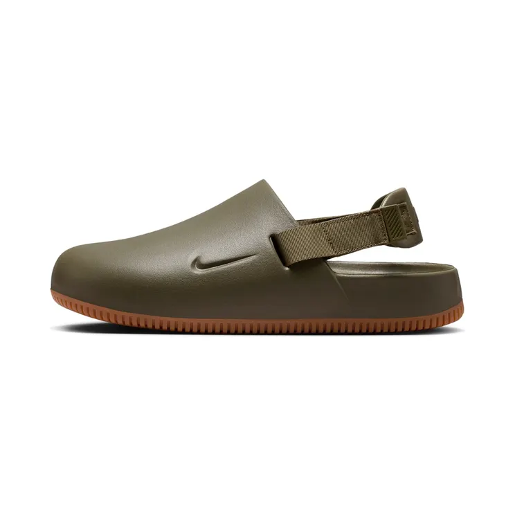 Nike Calm Mule “Medium Olive / Gum Medium Brown” (FD5131-202)