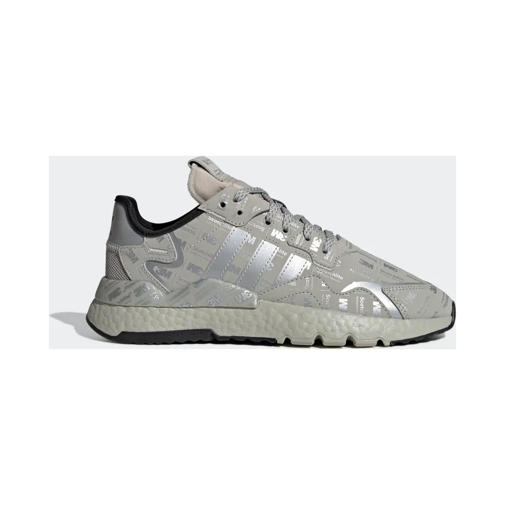 adidas Nite Jogger Schuh Metal Grey / Silver Metallic / Metal Grey (FV3622)