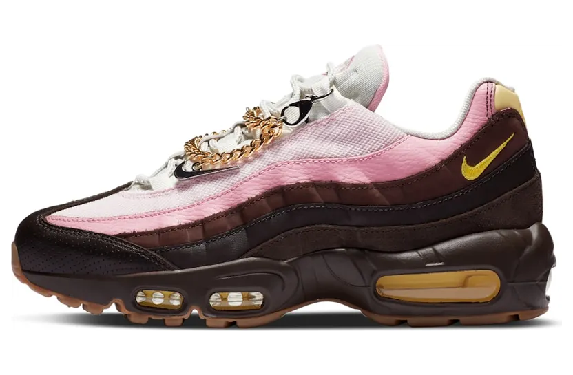 Nike Air Max 95 ‘Cuban Link’ Velvet Brown/Opti Yellow/Light British Tan (CZ0466-200)