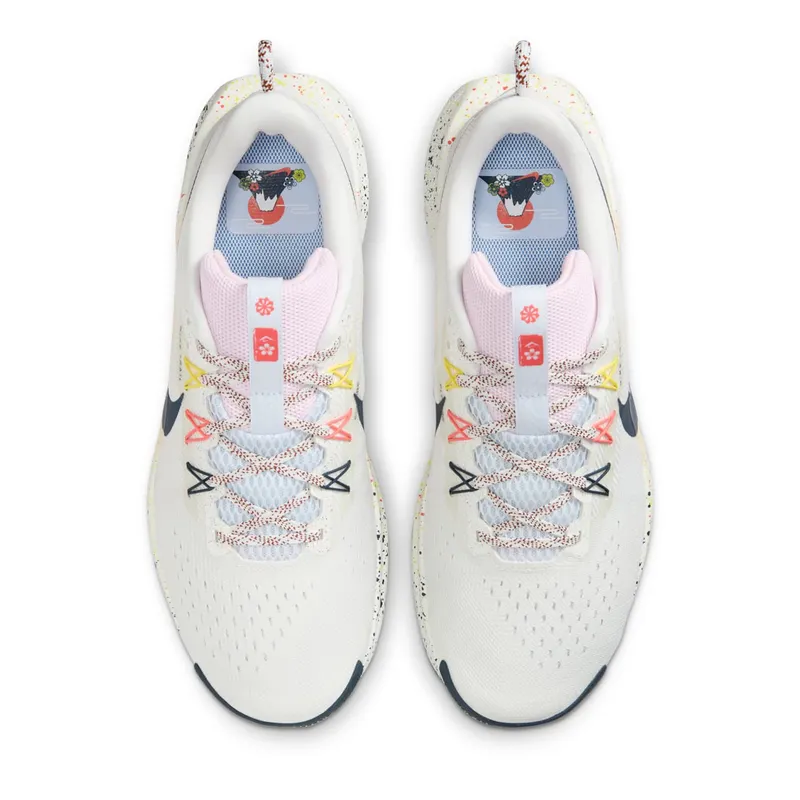 Nike React Pegasus Trail 5 Summit White Football Grey Pink Foam Armory Navy (DV3864-102)