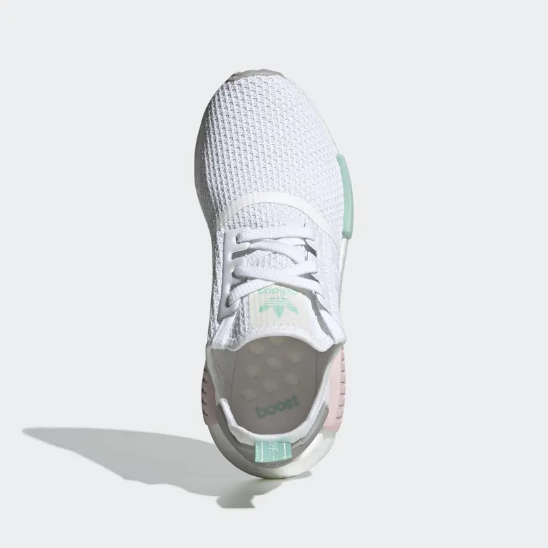 adidas NMD R1 White Grey Mint (W) Cloud White/Grey Two/Clear Mint (FX7197)