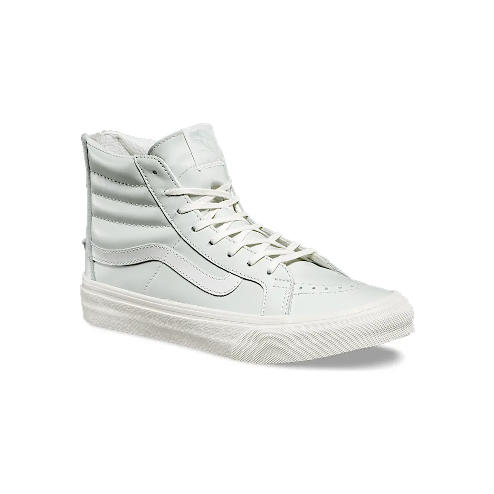 Vans Sk8-Hi Slim Zip Leather Zephyr Blue Zephyr Blue/Black (VN0A38GRMRI)