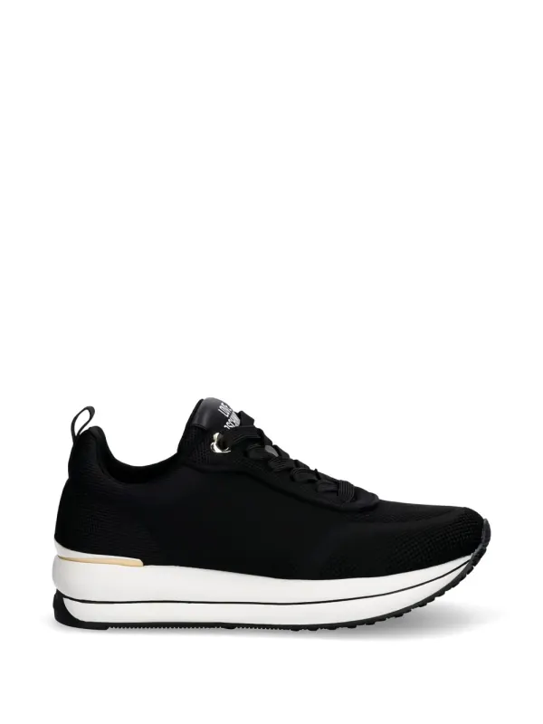 Love Moschino Sneakers mit Logo – Schwarz (JA15334G1OIZ1)