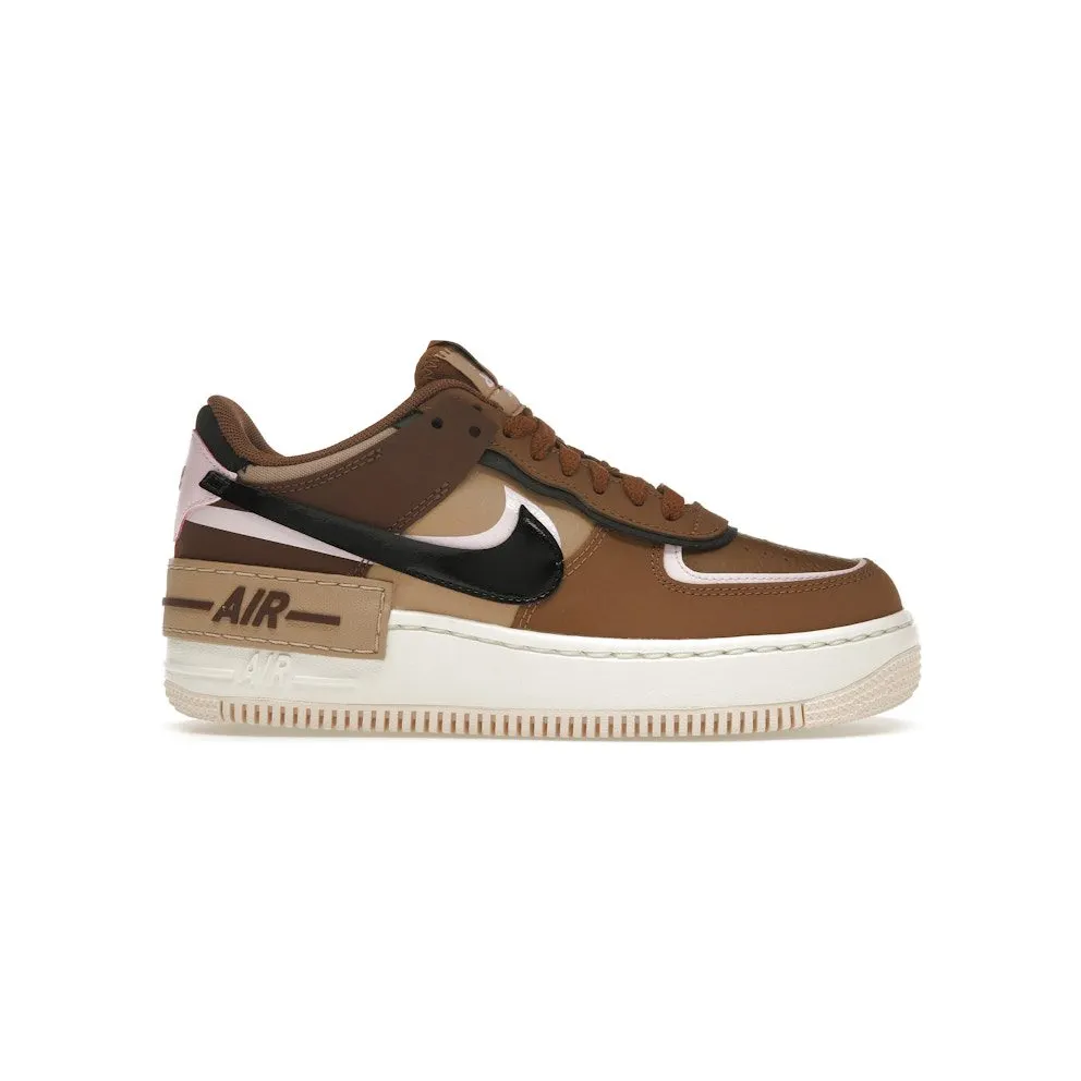 Nike Air Force 1 Low Shadow Light British Tan Pink Foam (DZ1847-200)