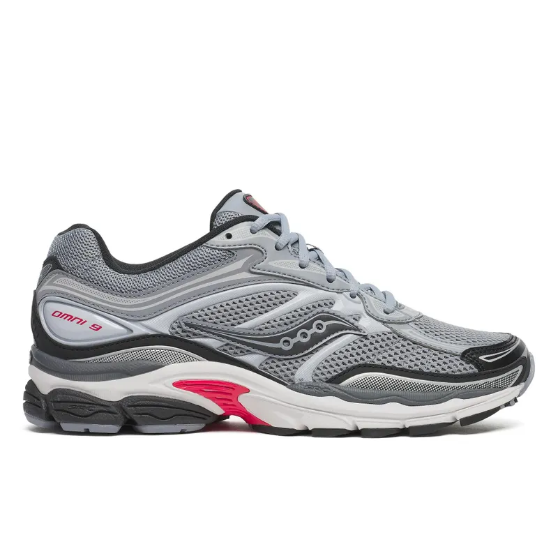 SAUCONY ProGrid Omni 9 TMY “Grey / Red” (S70999-7)