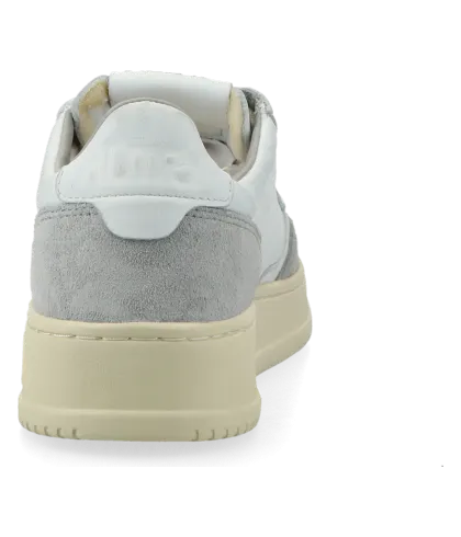 Autry Medalist Low W (goat / suede / white / grey) – AULWGS25 (4)
