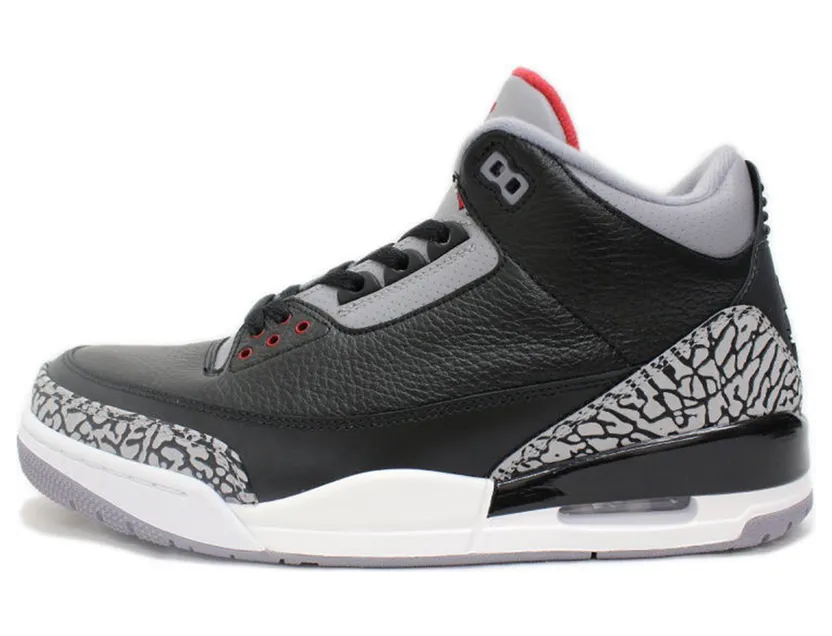 Air Jordan 3 Retro Black Cement (136064-010)