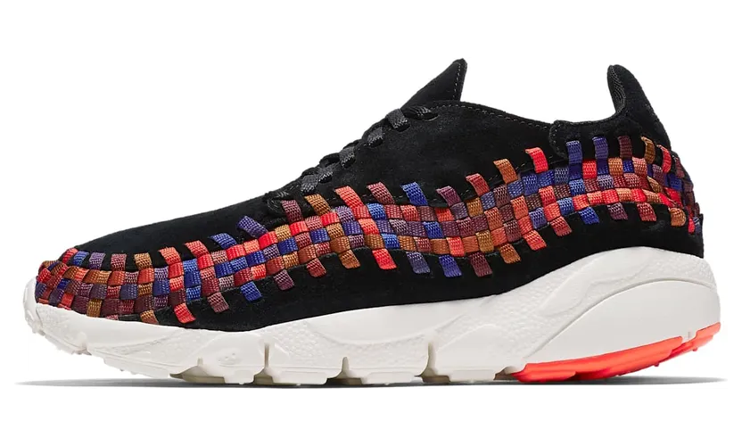 Nike Air Footscape Woven Black Rainbow