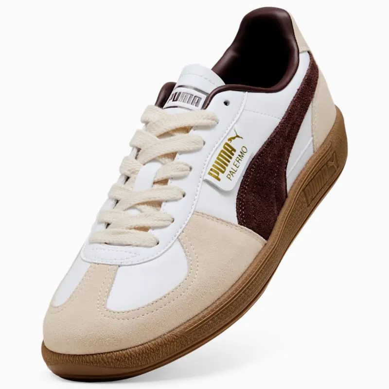 Puma Select Puma Palermo PUMA White / Chocolate Brown / Gum (396464-28)