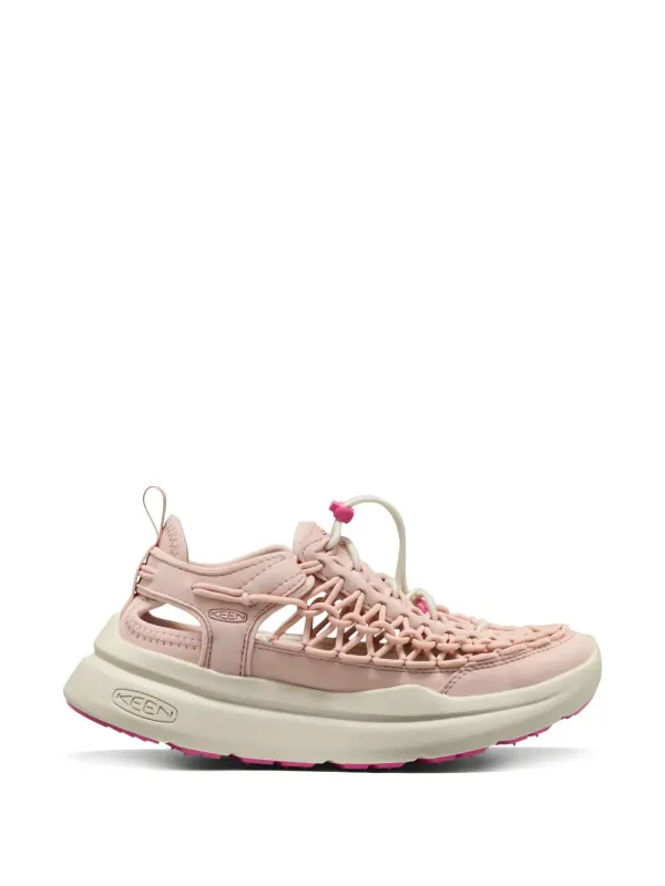 KEEN FOOTWEAR Unek WK sneakers with geweven design – Pink (1032206)