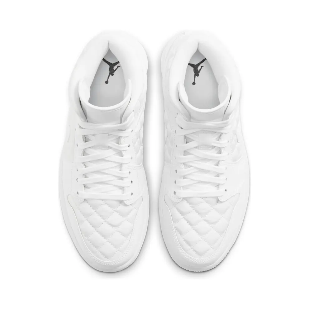 Jordan 1 Mid Quilted White White/White-White (DB6078-100)