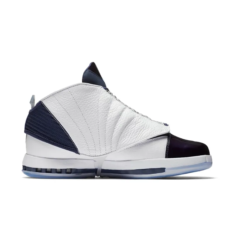 Jordan 16 Retro Midnight Navy (2016) White/Midnight Navy (683075-106)
