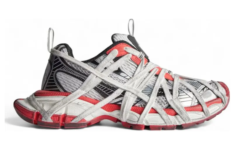 Balenciaga 3XL Extreme Lace Grey Red (778698W3XLL1261)