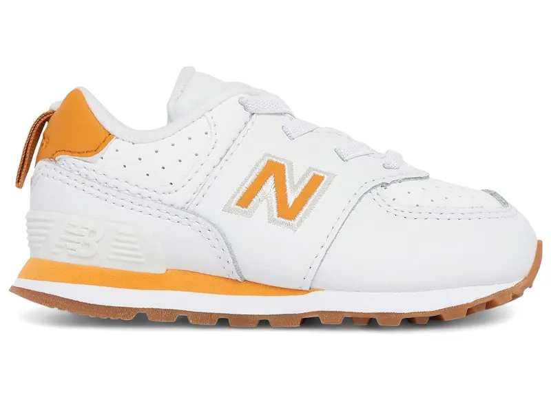 New Balance 574 White Orange (ID574FCS)