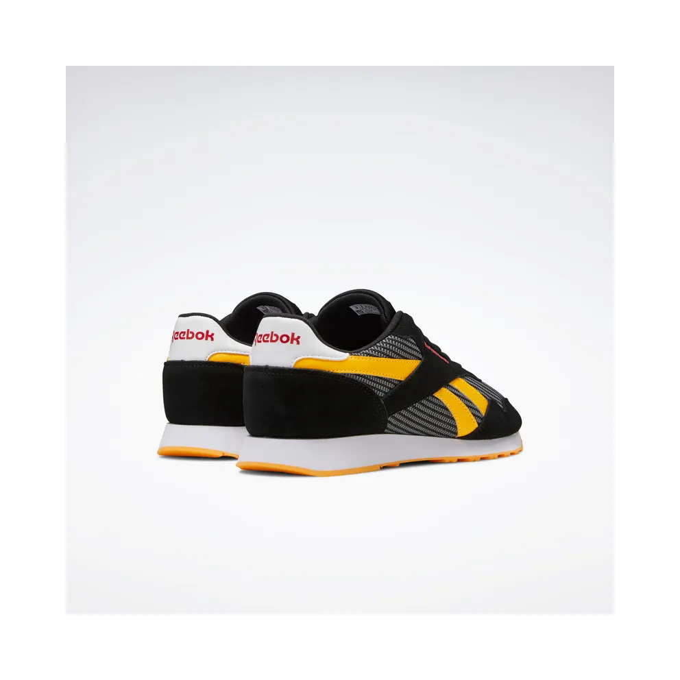 Reebok Royal Ultra Shoes Black / Solar Gold / Vector Red
