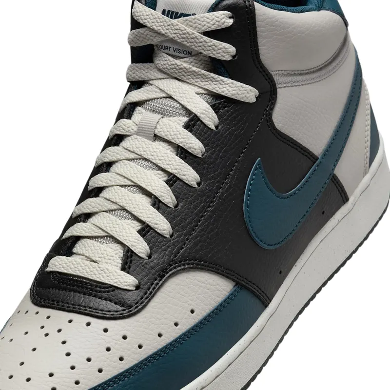 Nike Court Vision Mid Next Nature Light Iron Ore Phantom Black Armory Navy (DN3577-004)