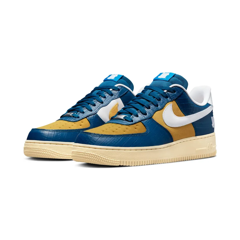 Nike Air Force 1 Low Undefeated Dunk Vs. AF1 Croc Blue Yellow (DM8462-400)