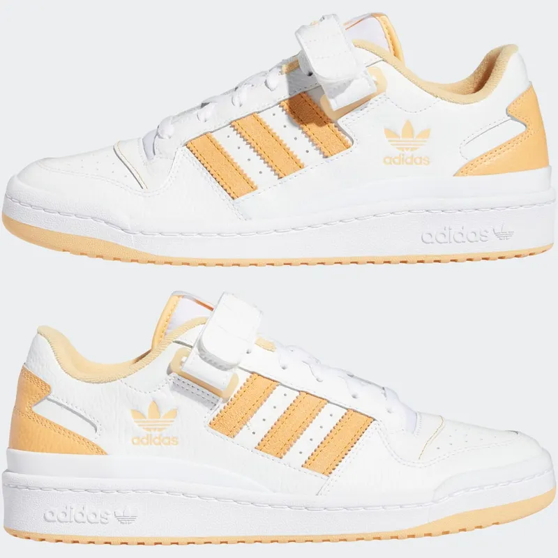 Adidas Forum Low Cloud White / Pulse Amber / Orange Rush (GY5833)