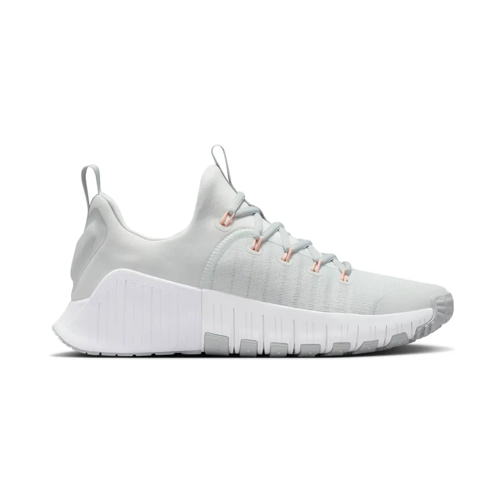 Nike Free Metcon 6 Photon Dust Light Smoke Grey Summit White Metallic Silver (FJ7126-007)