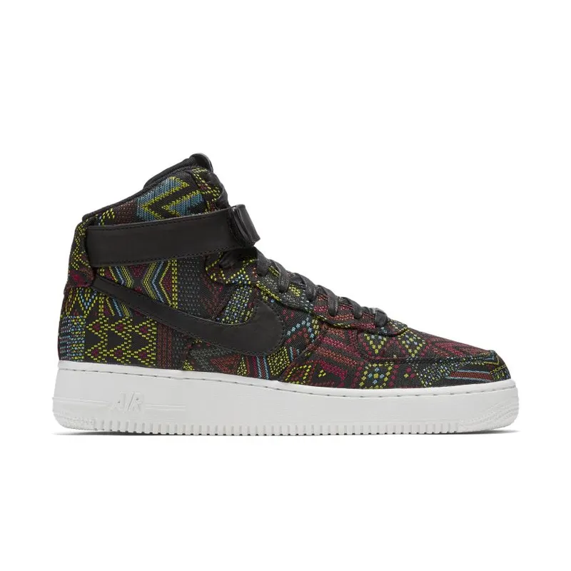 Nike Air Force 1 High Black History Month (2016) Black/Black-Summit White (836227-001)