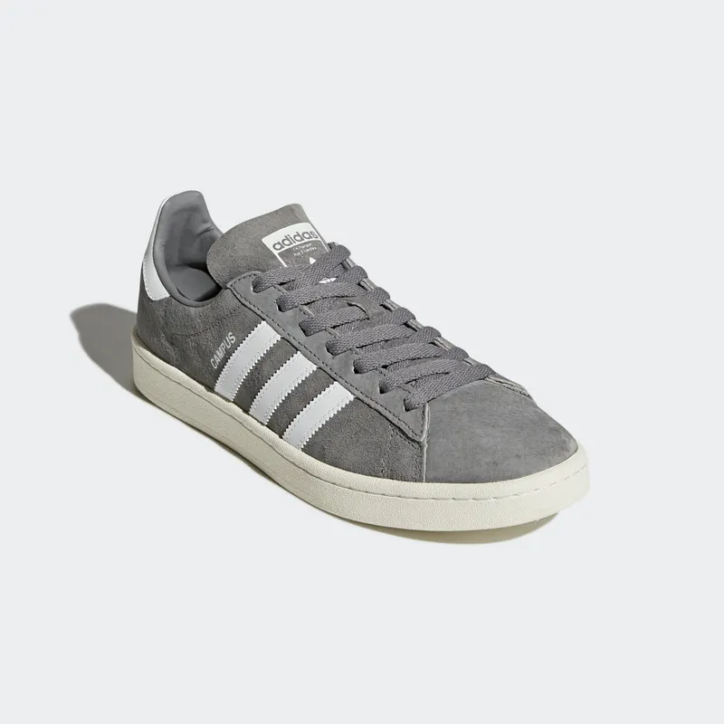 adidas Campus Grey Three Grey Three/White Core White (BZ0085)