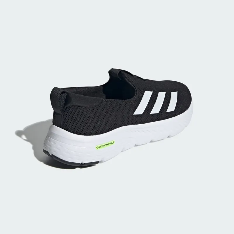 adidas Cloudfoam Move Lounger Core Black Cloud White Hi-Res Yellow (ID6512)
