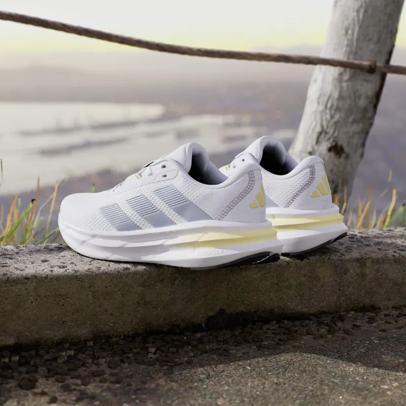 adidas Galaxy 7 Cloud White Halo Blue Powder Yellow (JQ2605)