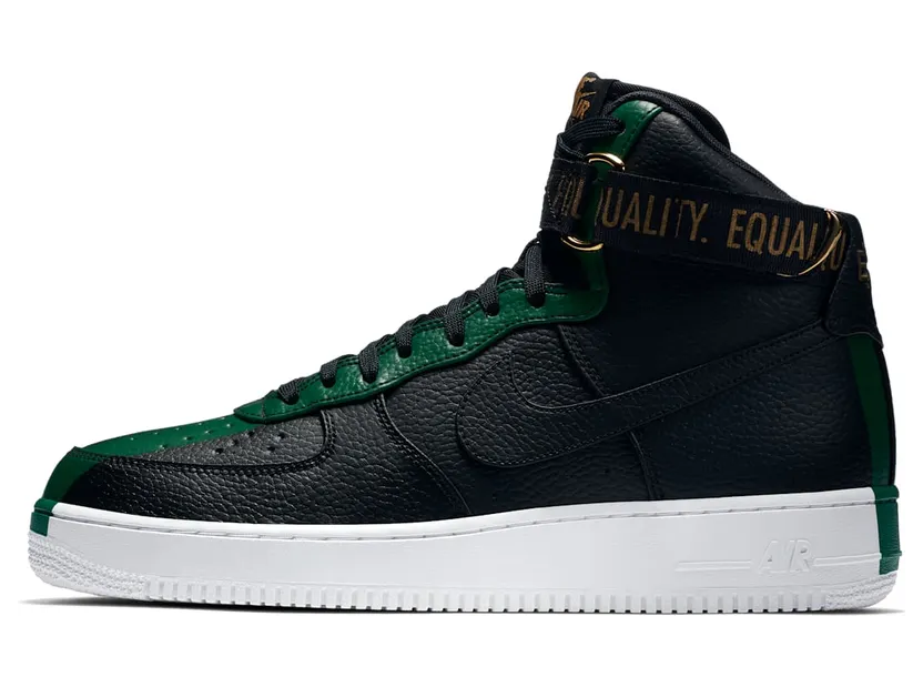 Nike Air Force 1 High ‘BHM’ Black/Multi-Color (836227-002)