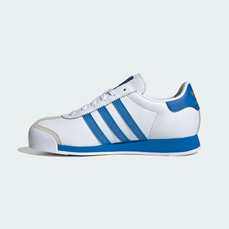 Adidas Samoa Cloud White / Blue Bird / Gold Metallic (JQ5092)