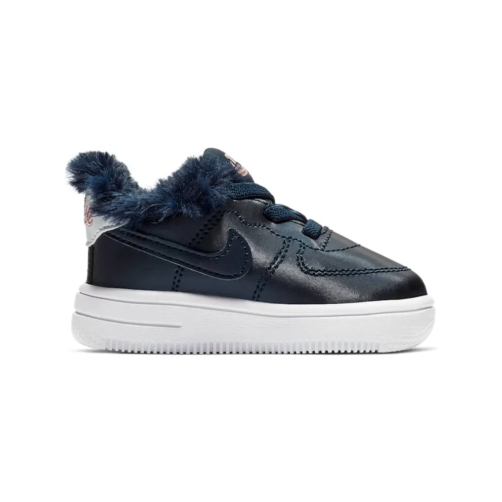 Nike Air Force 1 Low Valentines Day 2019 Obsidian (TD) Obsidian/Obsidian-White-Bleached Coral (AV0751-400)