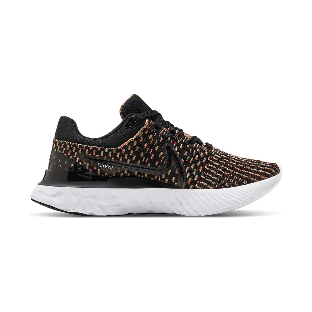 Nike React Infinity Run Flyknit 3 Road Running Black (DD3024-002)