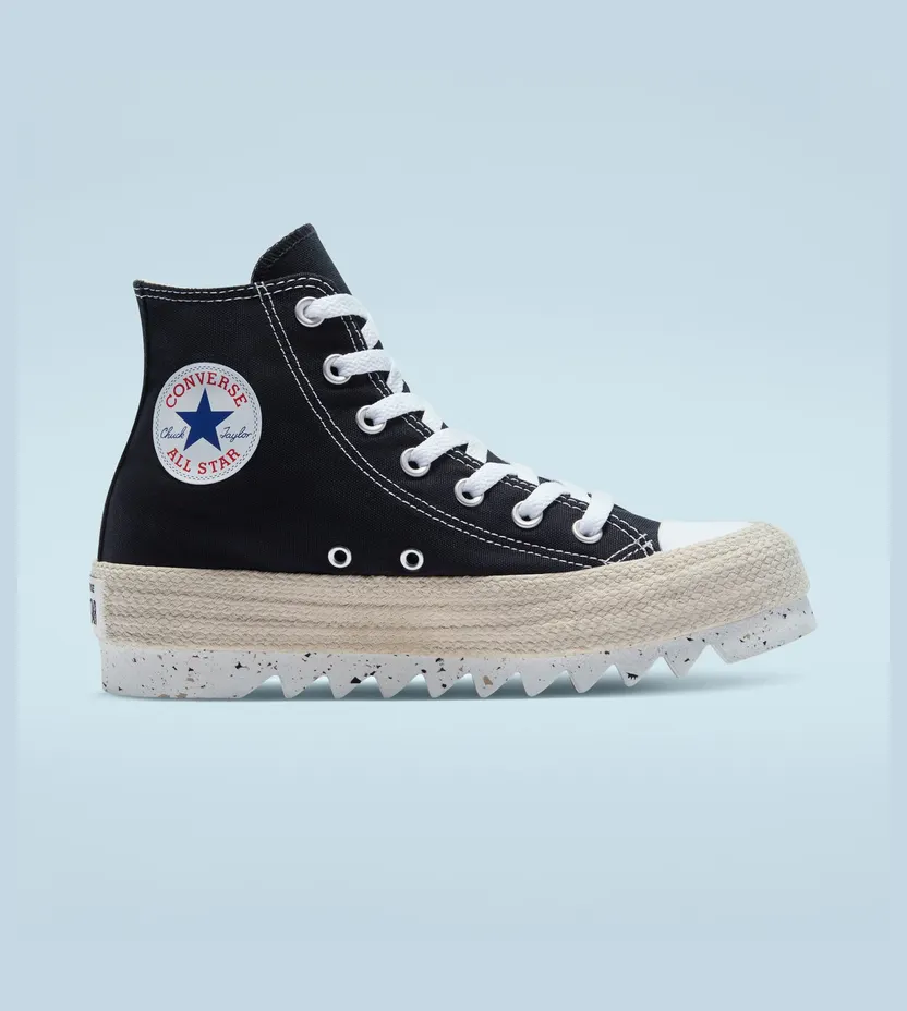 Converse Chuck Taylor All Star Espadrilla Trek Platform Zwarte Espadrilla Trek (A03255C)