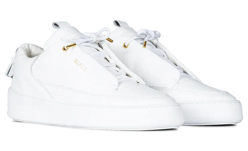Mason Garments Milano Alce Leather White Weiß (SS19-30D)