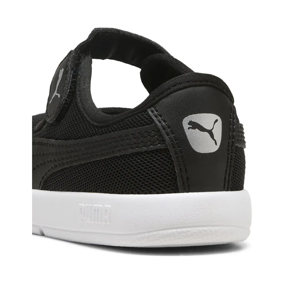 Puma Courtflex v3 Lina V “Puma Black / Puma Black” (400579_05)