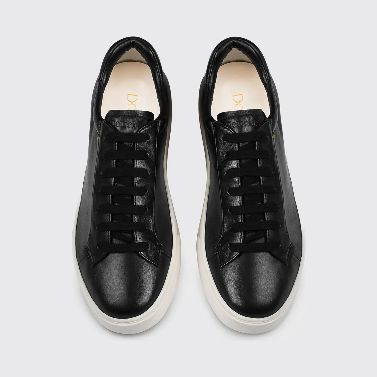 Doucal’s Leather Sneakers Black (DU3552SPENUF281EN00) (2)