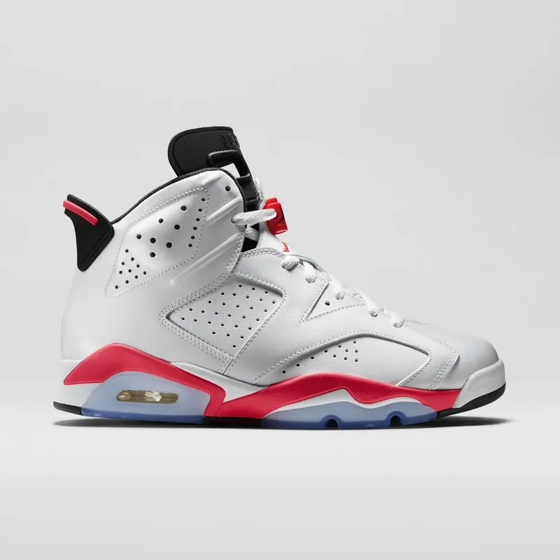 Air Jordan Nike AJ 6 VI Retro Infrared White (2014) (384664-123)